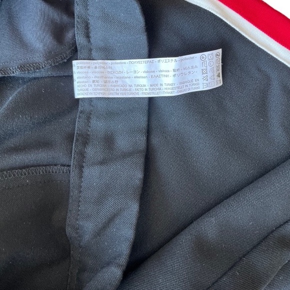 Zara Trousers w Elastic Waist, Side Stripes, & Pockets - Picture 13 of 14